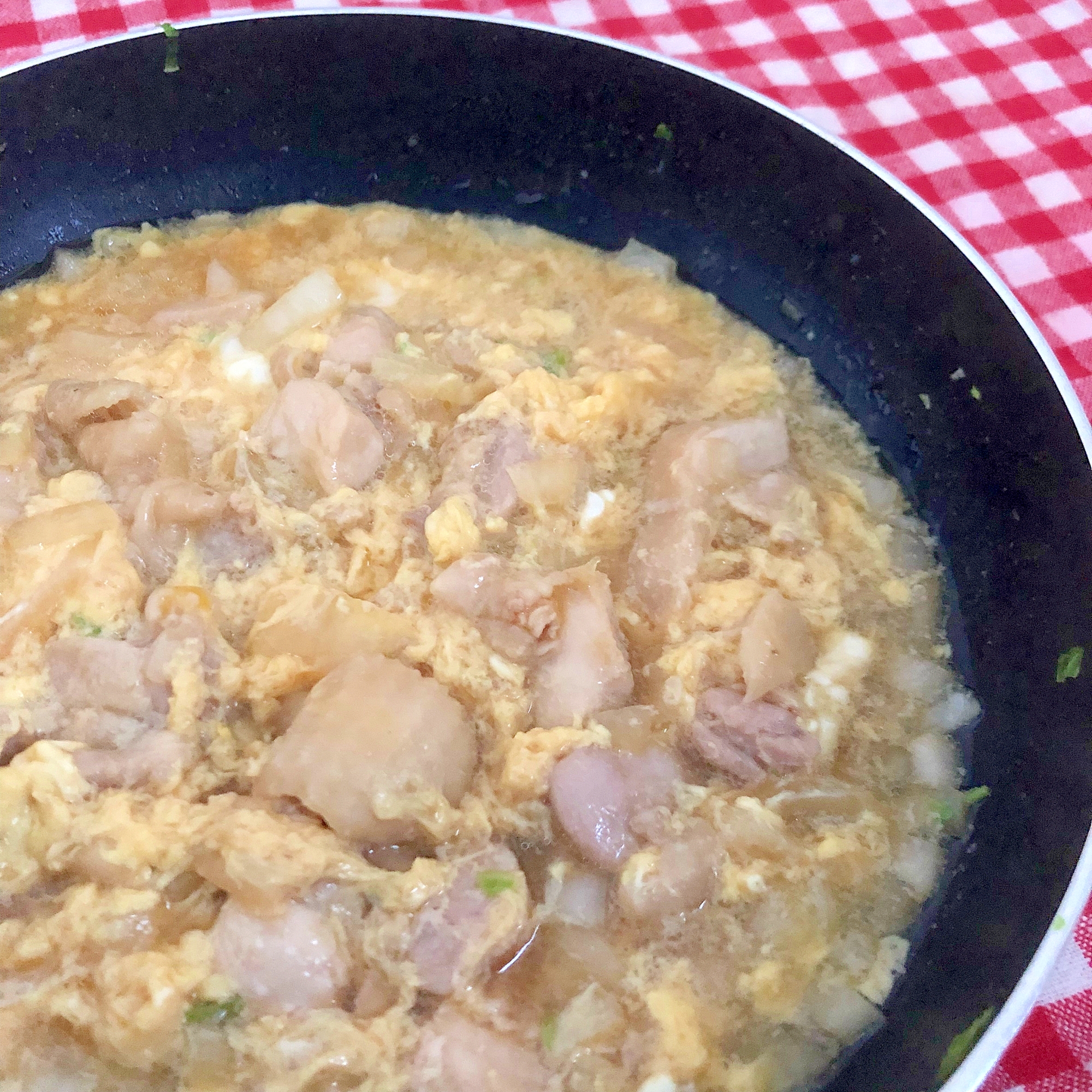 フライパンで！親子丼☆