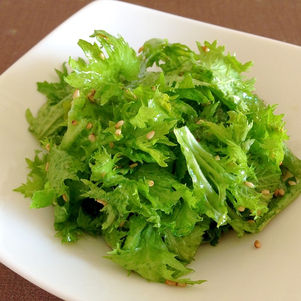 簡単もう一品 わさび菜のごまサラダ レシピ 作り方 By うーころちゃん 楽天レシピ 簡単もう一品 わさび菜のごまサラダ レシピ 作り方 By うーころちゃん 楽天レシピ