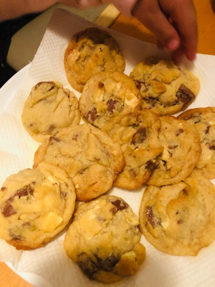 チューイー クセになる卵なしチョコチャンククッキー レシピ 作り方 By Librabo 楽天レシピ