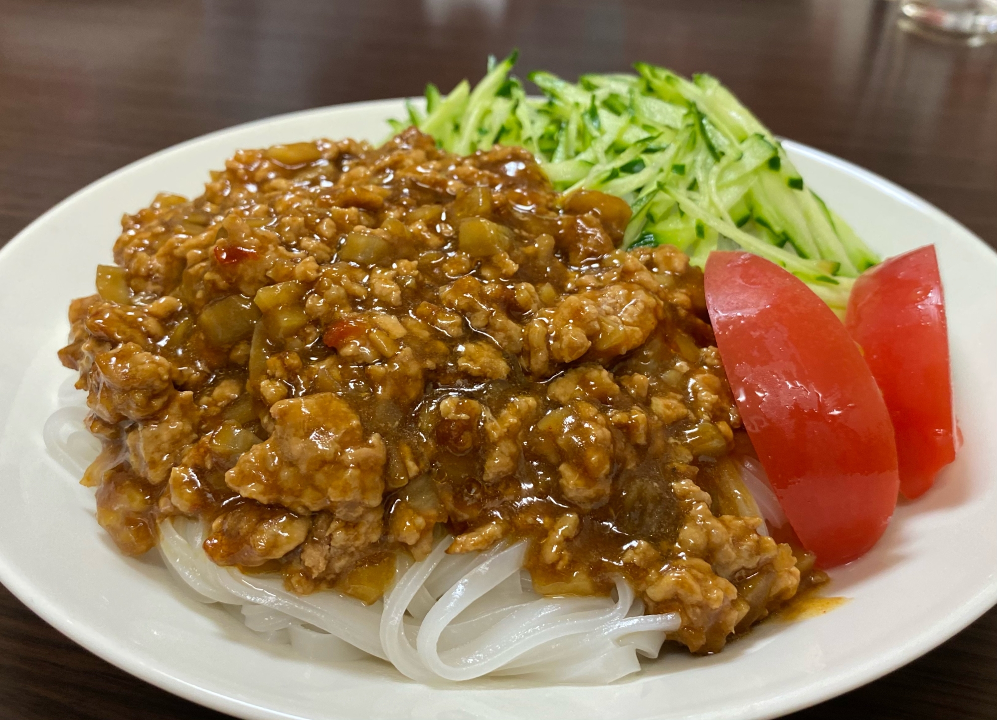 ライスヌードルのジャージャー麺風 レシピ 作り方 By からもまま 楽天レシピ ライスヌードルのジャージャー麺風 レシピ 作り方 By からもまま 楽天レシピ