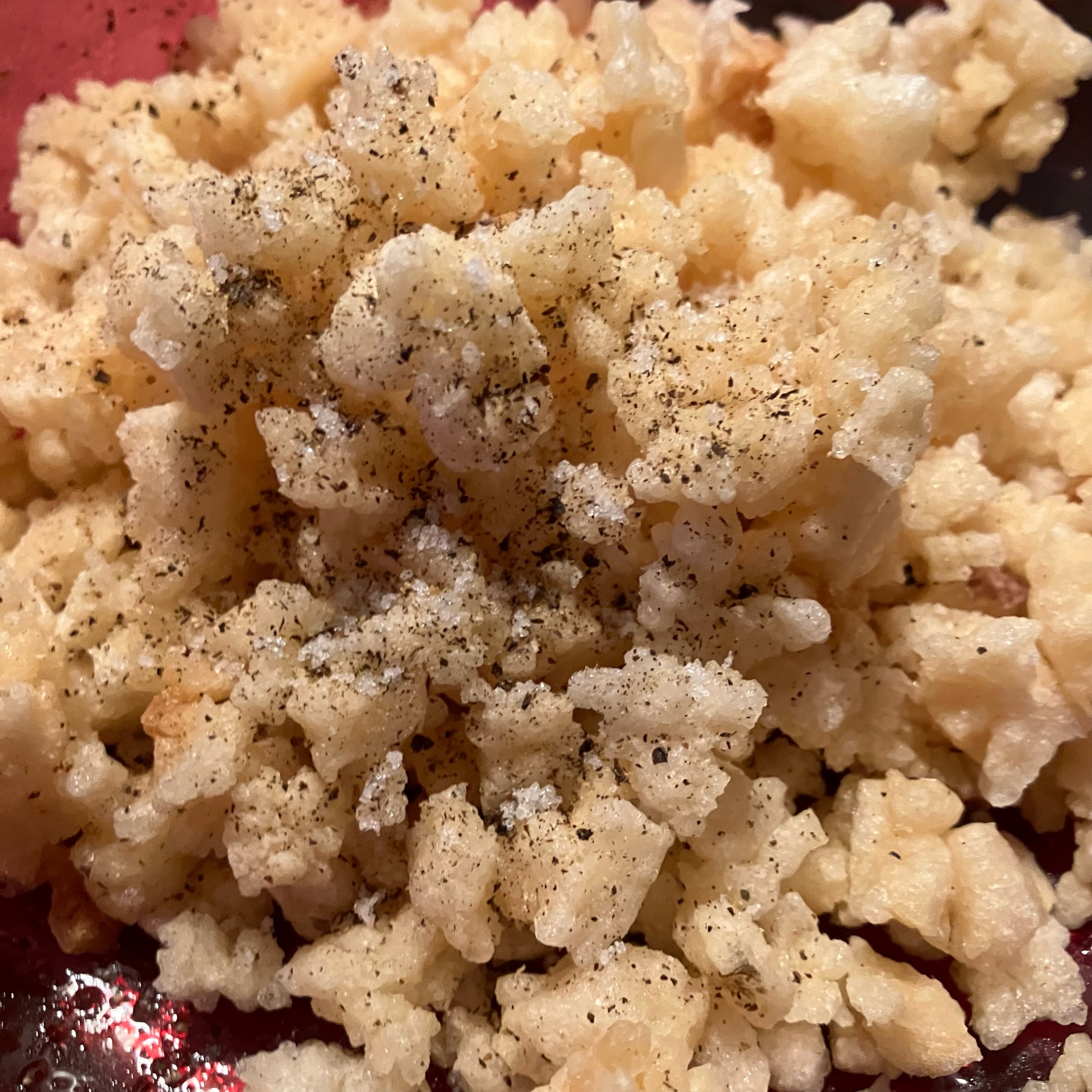 3時のおやつ《揚げ餅・胡椒味》