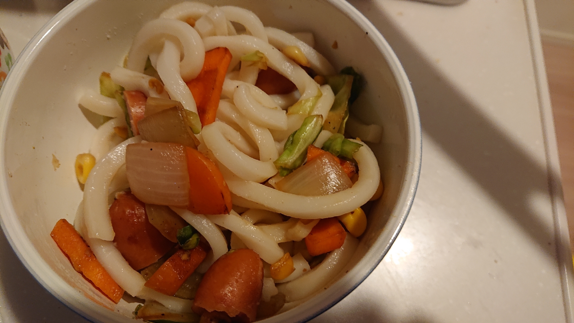 子供用野菜うどん