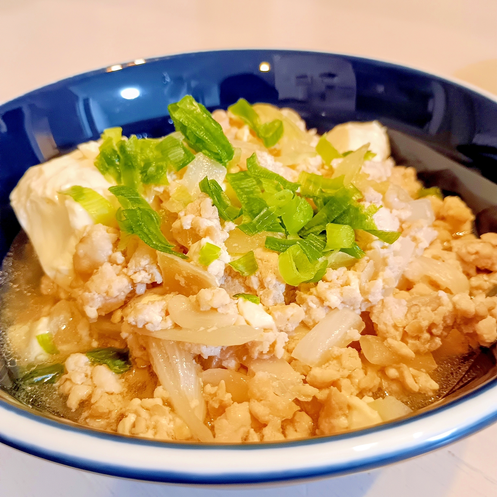 【節約】お豆腐の鶏そぼろあんかけ【取り分け幼児食】