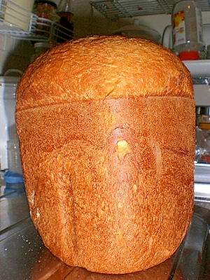 ホームベーカリーで簡単ミルクパン