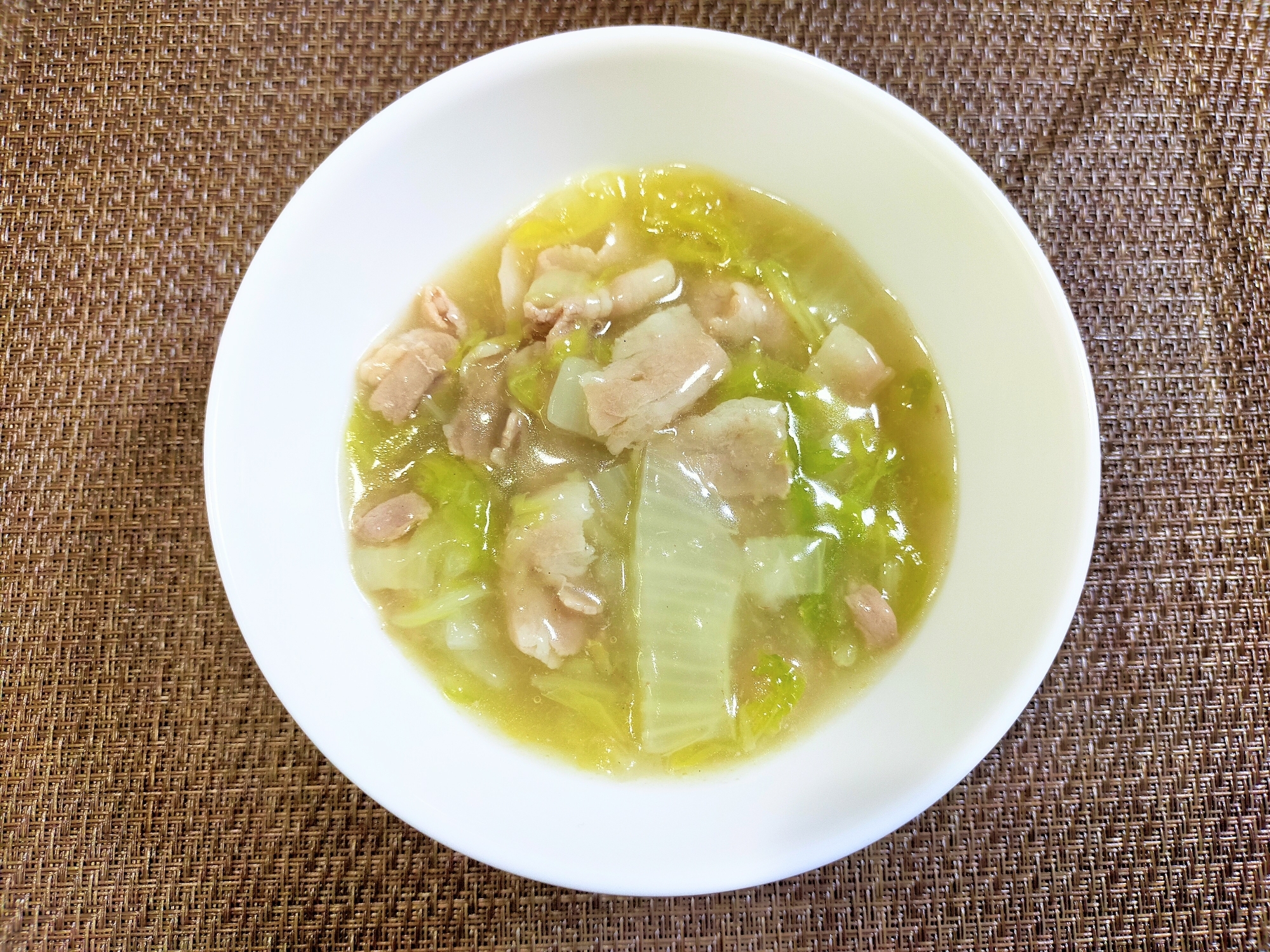 白菜と豚バラのトロトロ煮