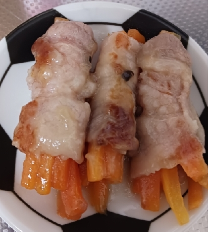 【冷凍ok】人参の肉巻き
