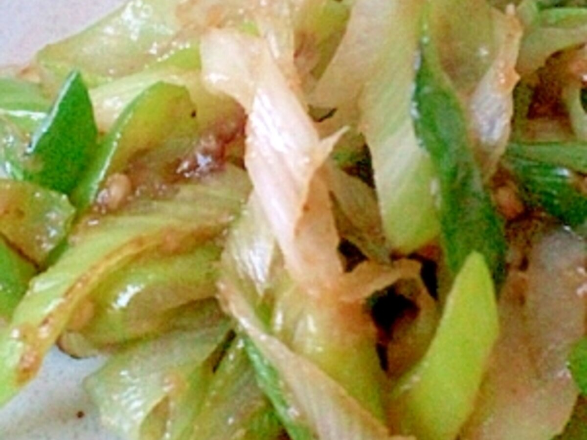 長ねぎだけで出来る簡単おかず ねぎの味噌ごま炒め レシピ 作り方 By Mimu 楽天レシピ 長ねぎだけで出来る簡単おかず ねぎの味噌ごま炒め レシピ 作り方 By Mimu 楽天レシピ