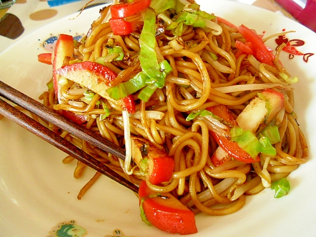 かまぼこソース焼きそば