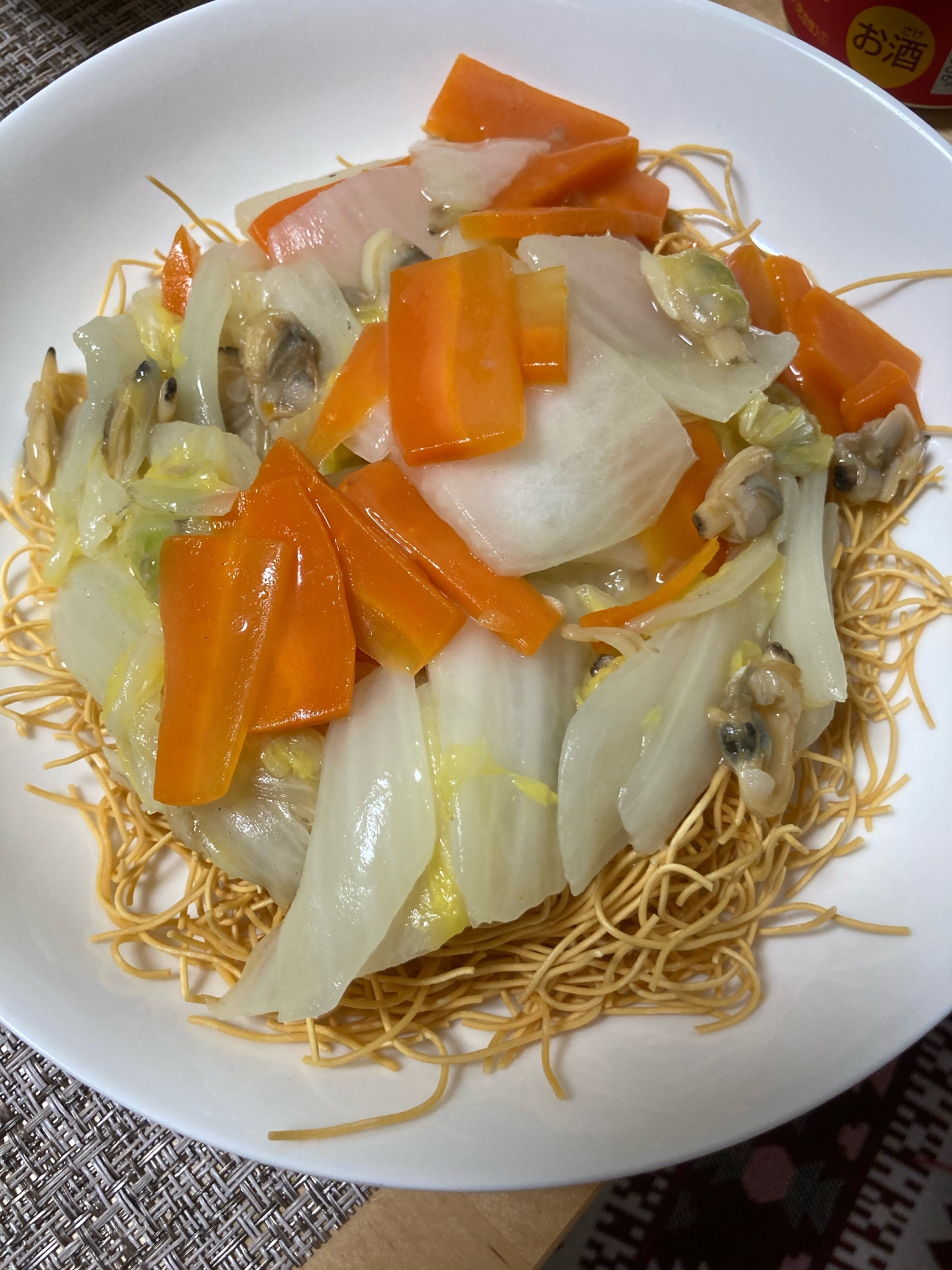 白菜たっぷり皿うどん