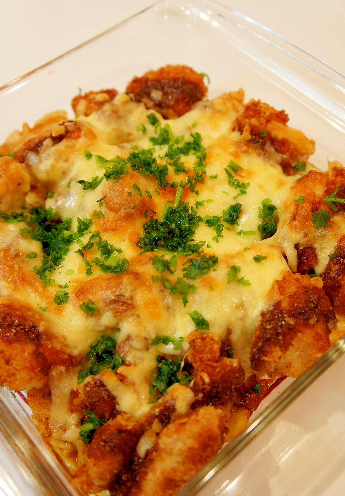 チキンのパン粉焼き 粒マスタードソースがけ レシピ 作り方 By すたーびんぐ 楽天レシピ