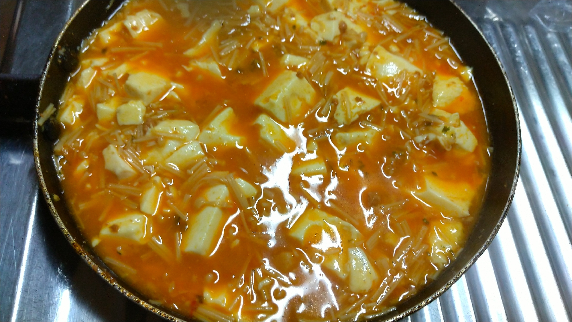 えのき入りマーボ豆腐