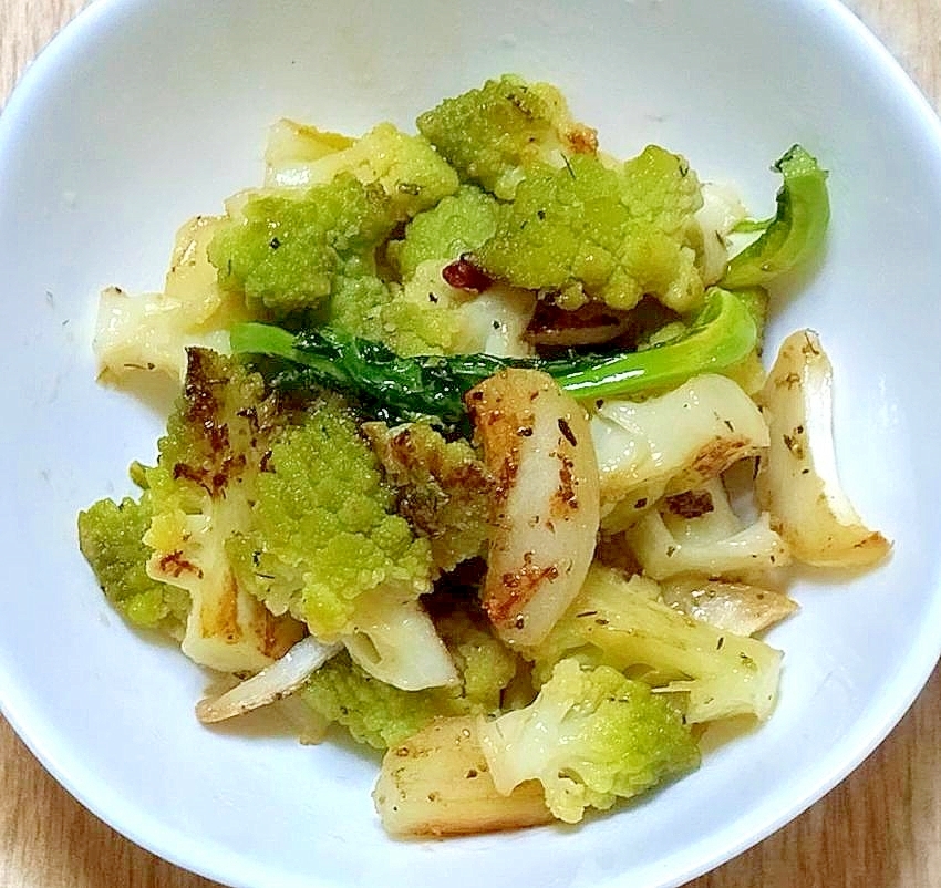 ロマネスコのガーリック炒め♪