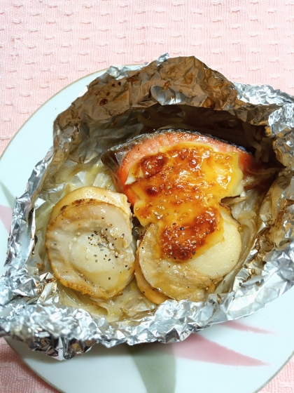 魚介3種のホイル焼き
