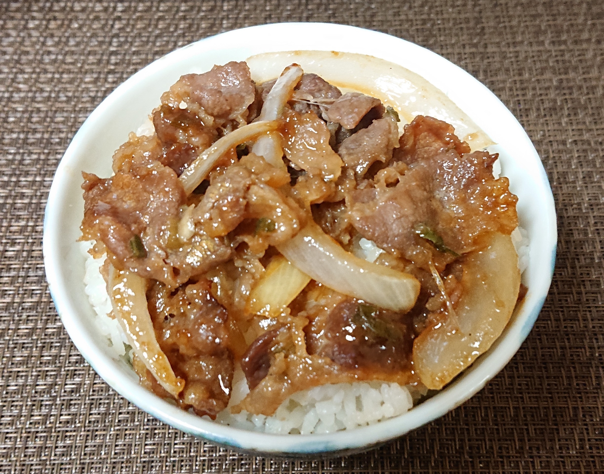 甘辛カルビ丼ミニ