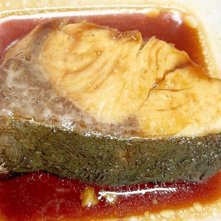 簡単レンジのみ⭐︎甘辛タレが絡む！ブリの照り焼き
