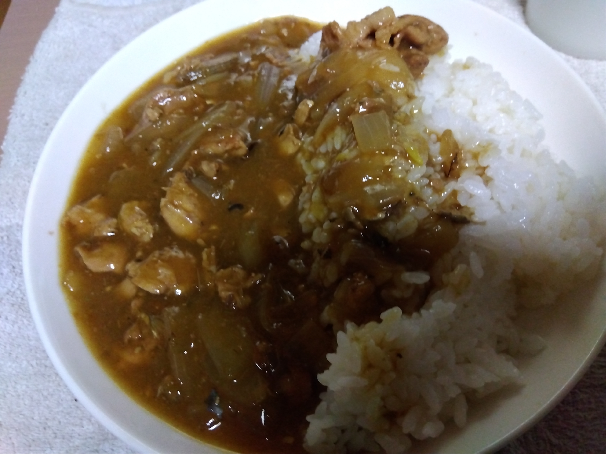 サバ缶のカレー