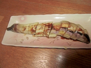 なすの1本焼き レシピ 作り方 By ブタコマ 楽天レシピ