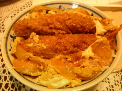 やわらかチキンカツ丼