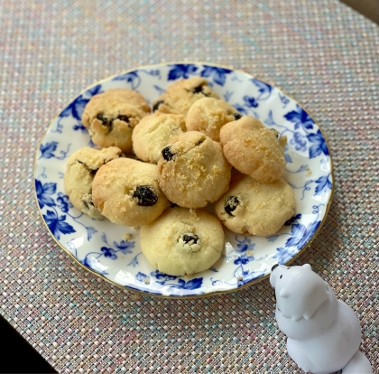レーズン♪バタークッキーෆ˚*