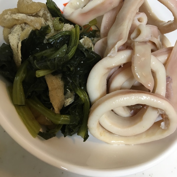 イカと小松菜と油揚げの煮物 レシピ 作り方 By Xmickyx 楽天レシピ イカと小松菜と油揚げの煮物 レシピ 作り方 By Xmickyx 楽天レシピ