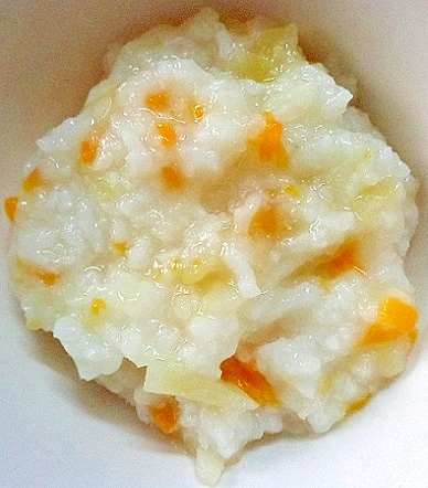 離乳食後期 五目野菜入りお粥 レシピ 作り方 By J Mammy 楽天レシピ 離乳食後期 五目野菜入りお粥 レシピ 作り方 By J Mammy 楽天レシピ