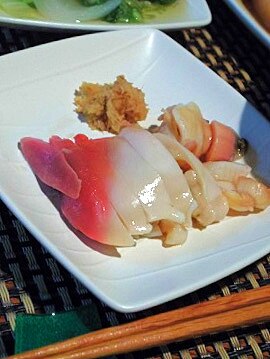 おうち居酒屋 北寄貝の湯引き レシピ 作り方 By 酔いどれんぬ 楽天レシピ