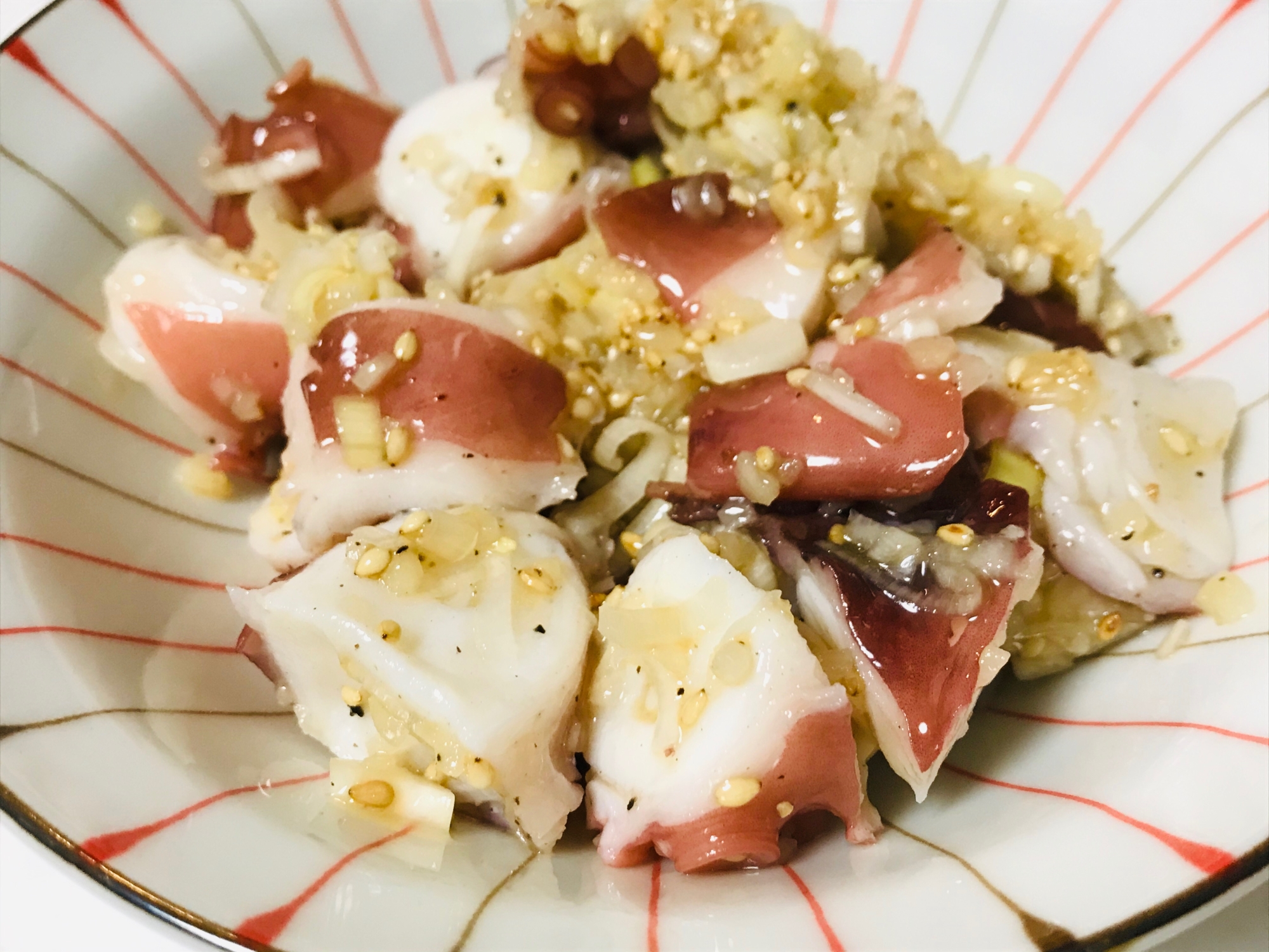 余った刺身をアレンジ 蛸のネギ塩ニンニク和え レシピ 作り方 By Seal S 楽天レシピ 余った刺身をアレンジ 蛸のネギ塩ニンニク和え レシピ 作り方 By Seal S 楽天レシピ