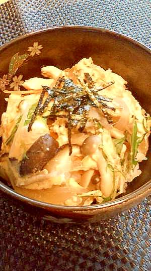 鳥のささみでヘルシー親子丼!