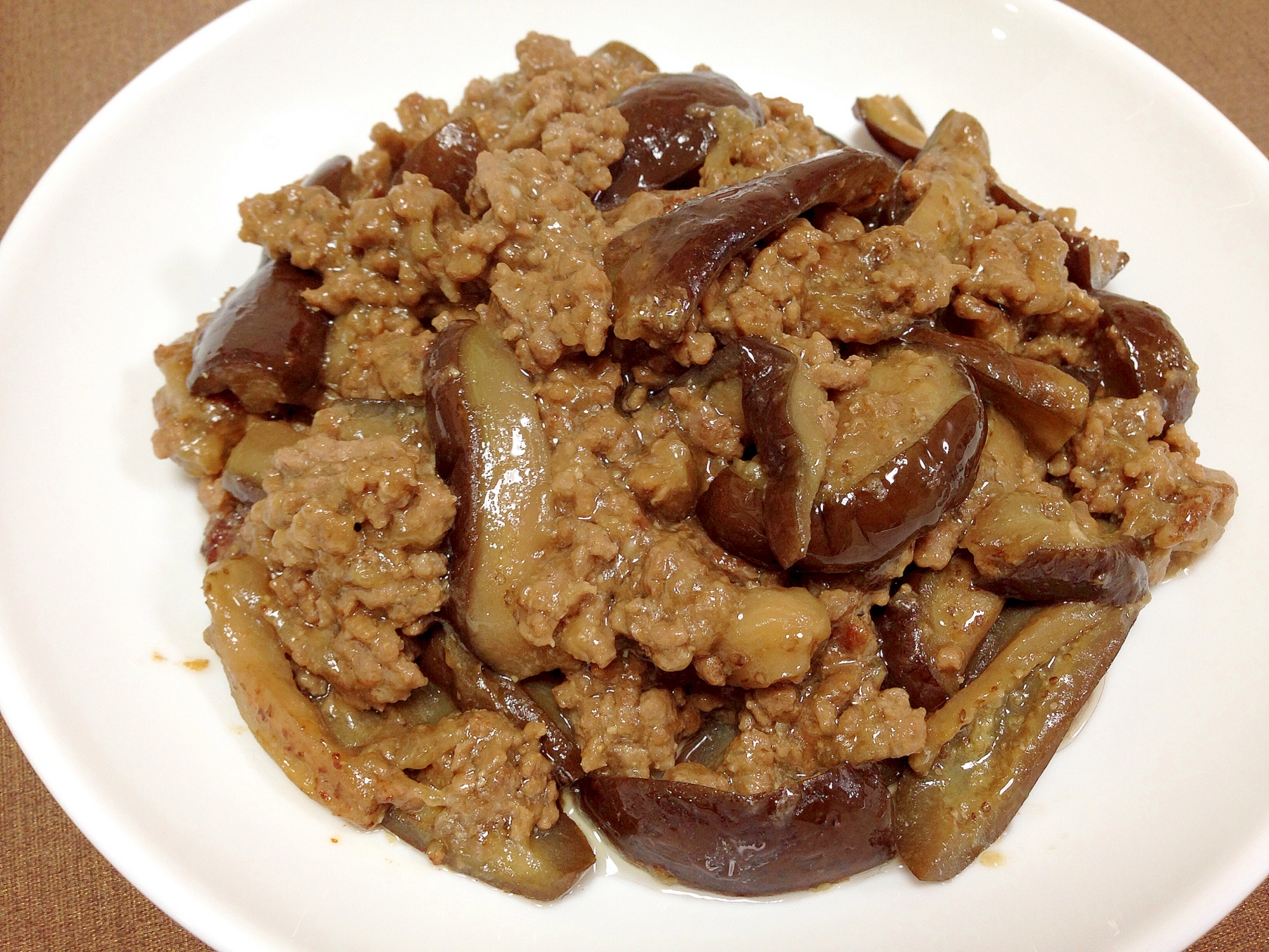 ご飯がすすむ☆麻婆なす