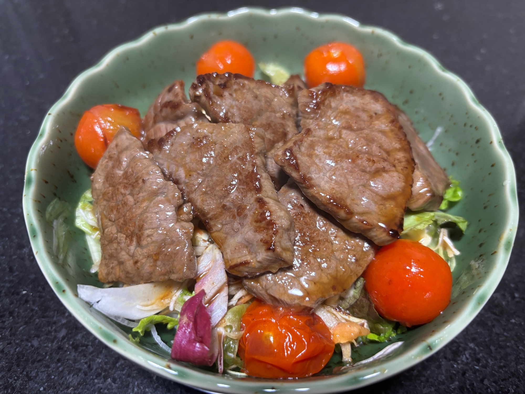 サッパリ☆モリモリ食べられる焼肉丼