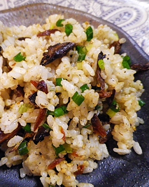 焼き糠漬けにしんの混ぜご飯