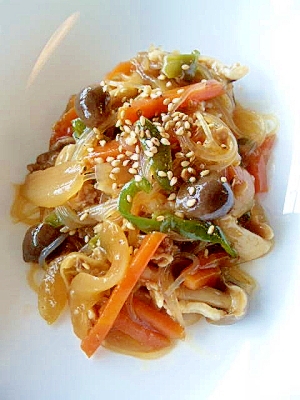 手作りタレがうまい チャプチェ レシピ 作り方 By 75chan 楽天レシピ 手作りタレがうまい チャプチェ レシピ 作り方 By 75chan 楽天レシピ