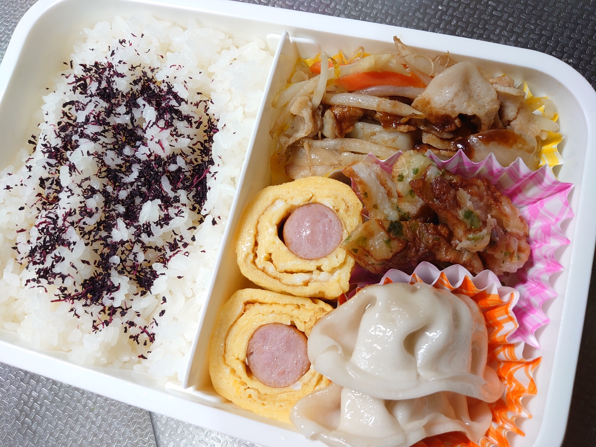 旦那のお昼弁当〜野菜炒め〜