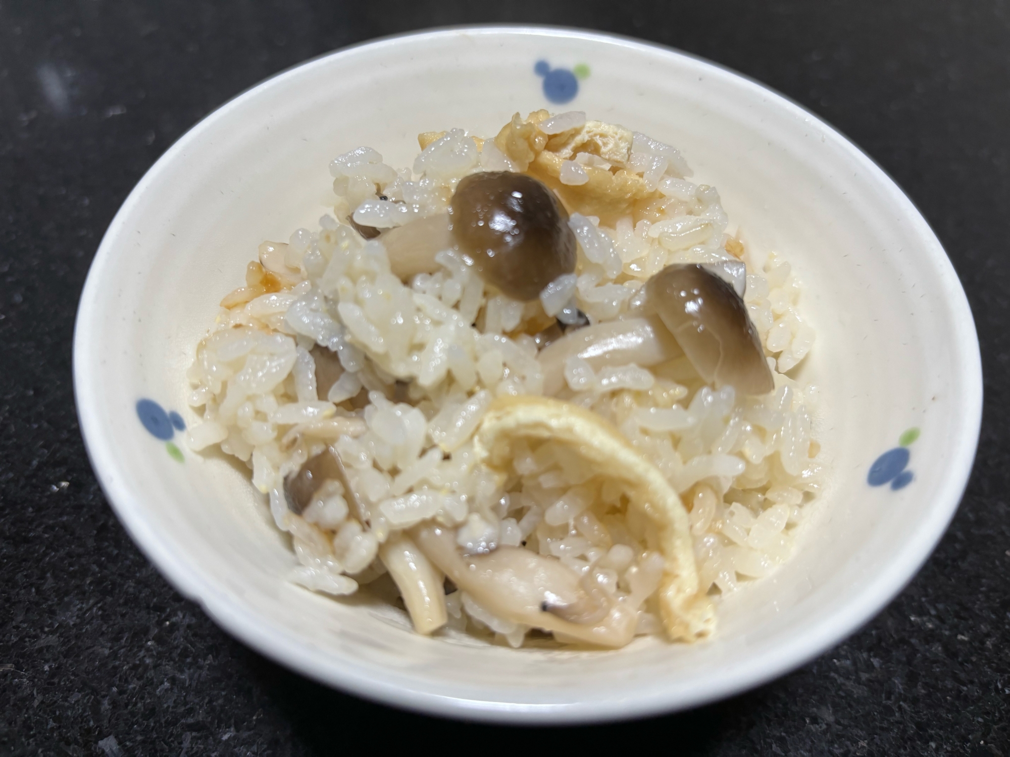 きのこ、お米と炊いて栄養プラス