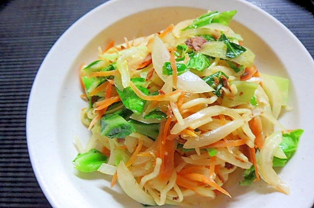 簡単〜野菜焼きそば