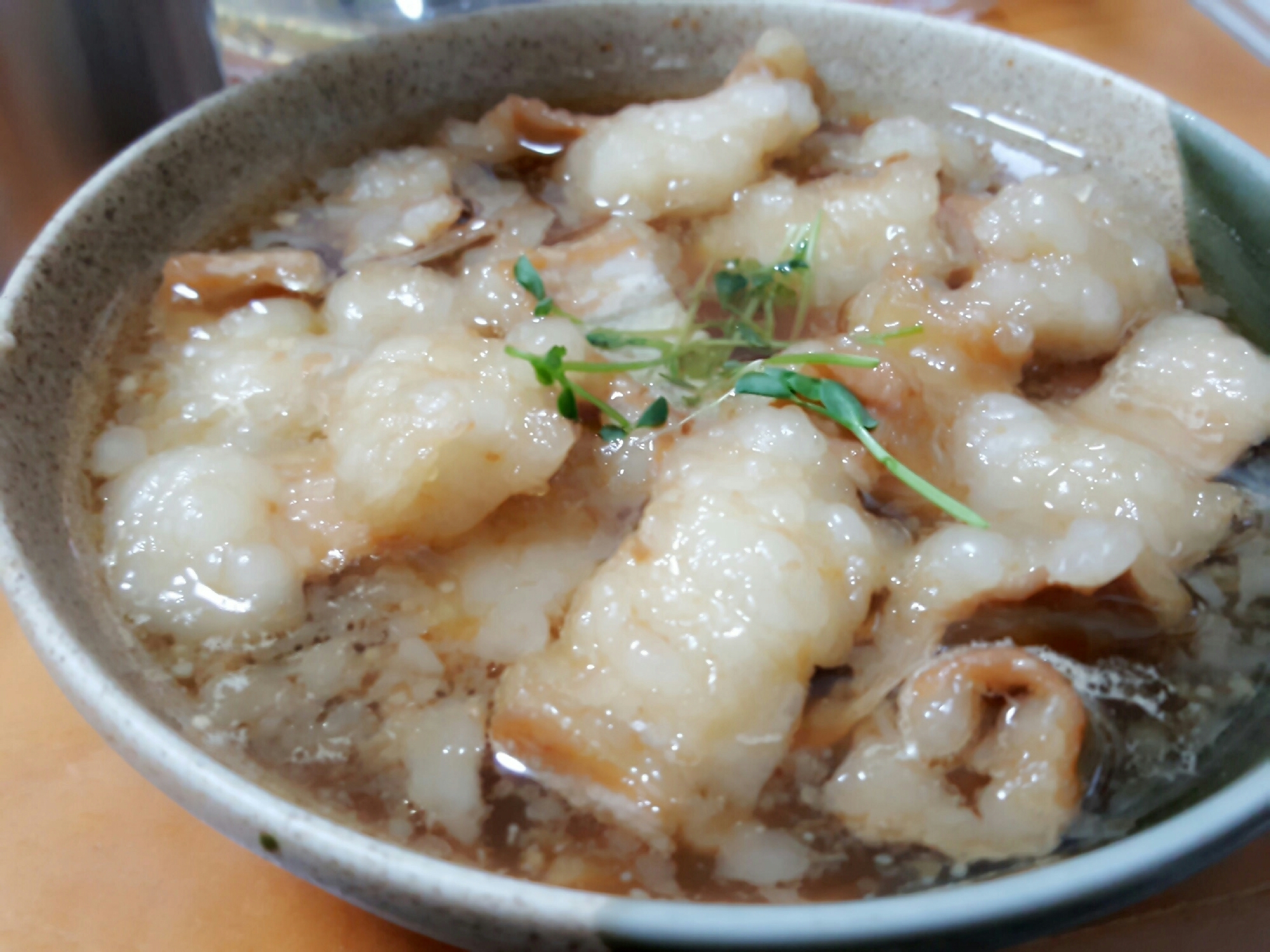 お酢でさっぱり！牛ホルモンのお酢煮