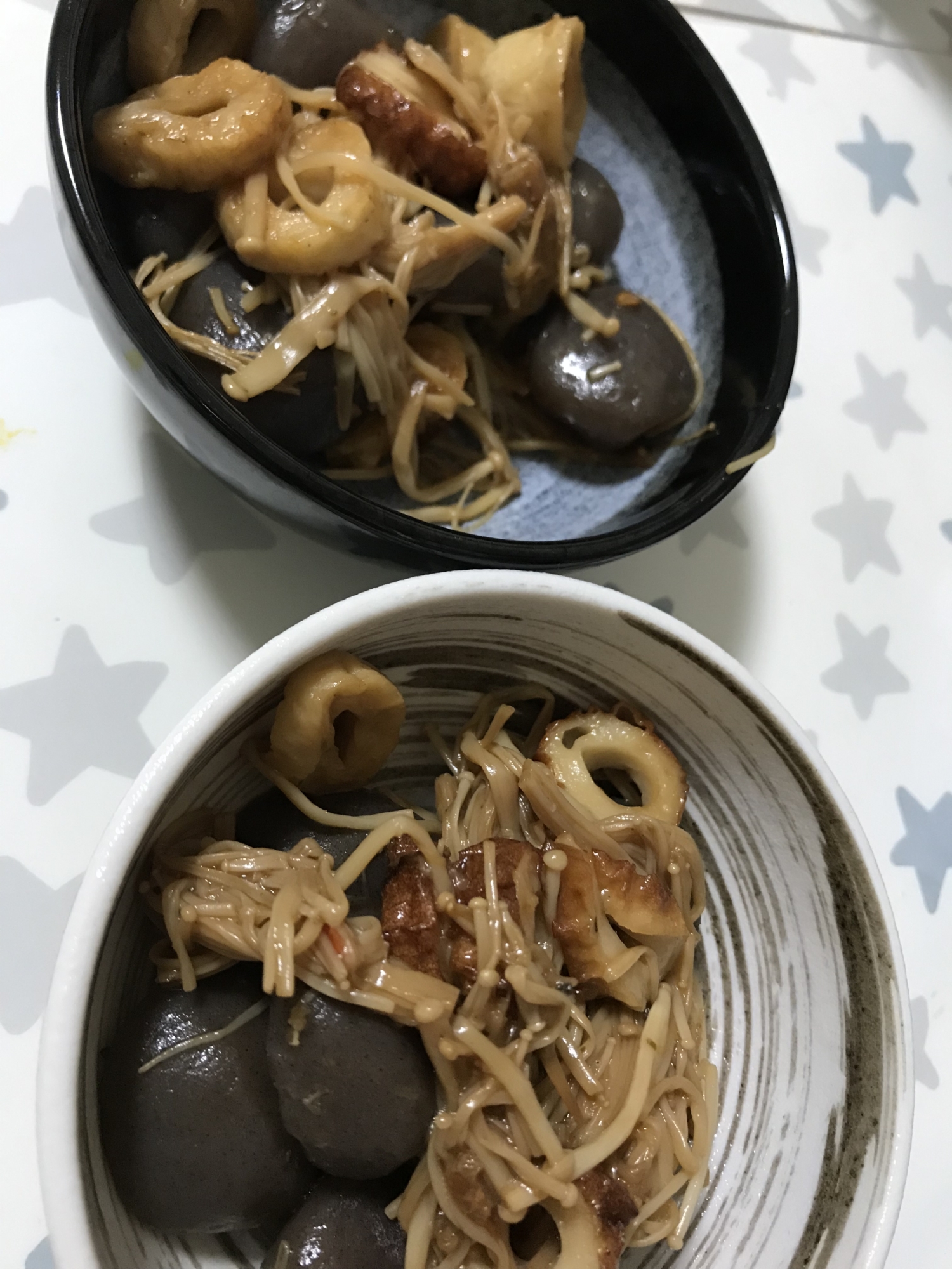 ちくわと玉こんにゃくの甘辛煮♡