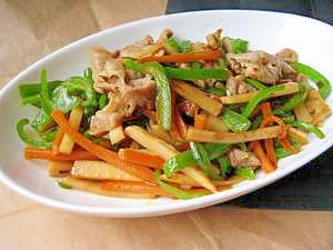 基本no簡単青椒肉絲 (チンジャオロース)