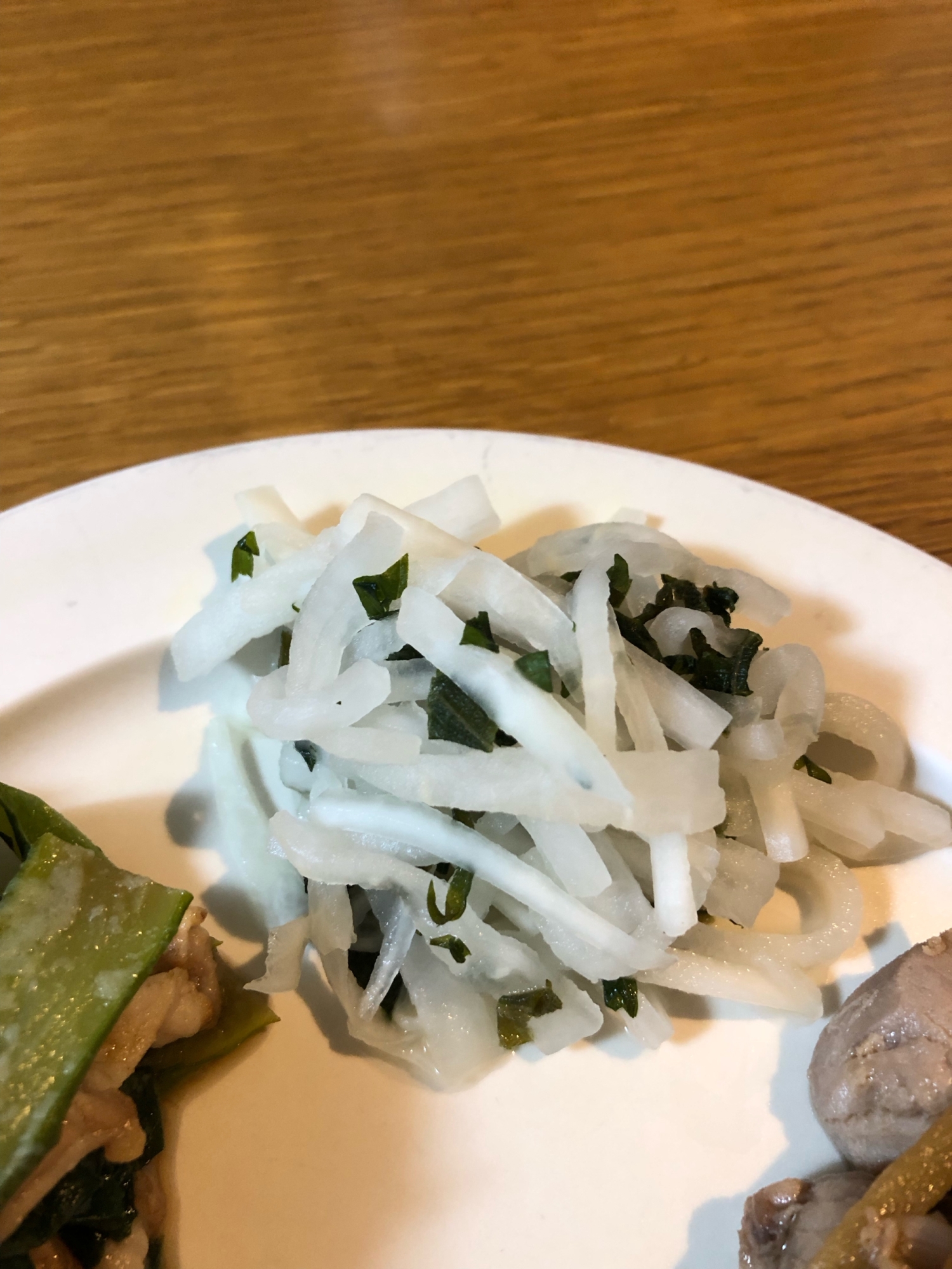 大根と大葉のさっぱり副菜