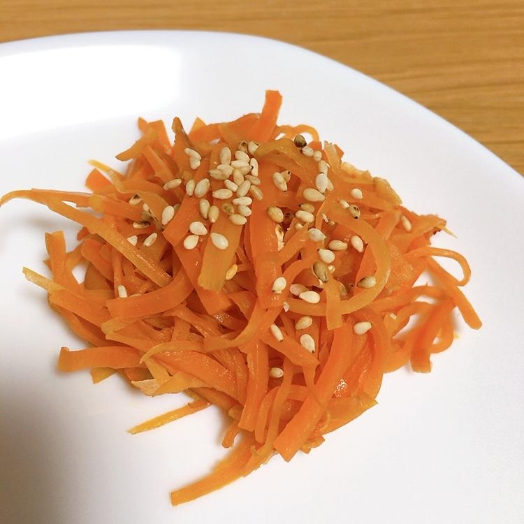 にんじんのきんぴら★*。