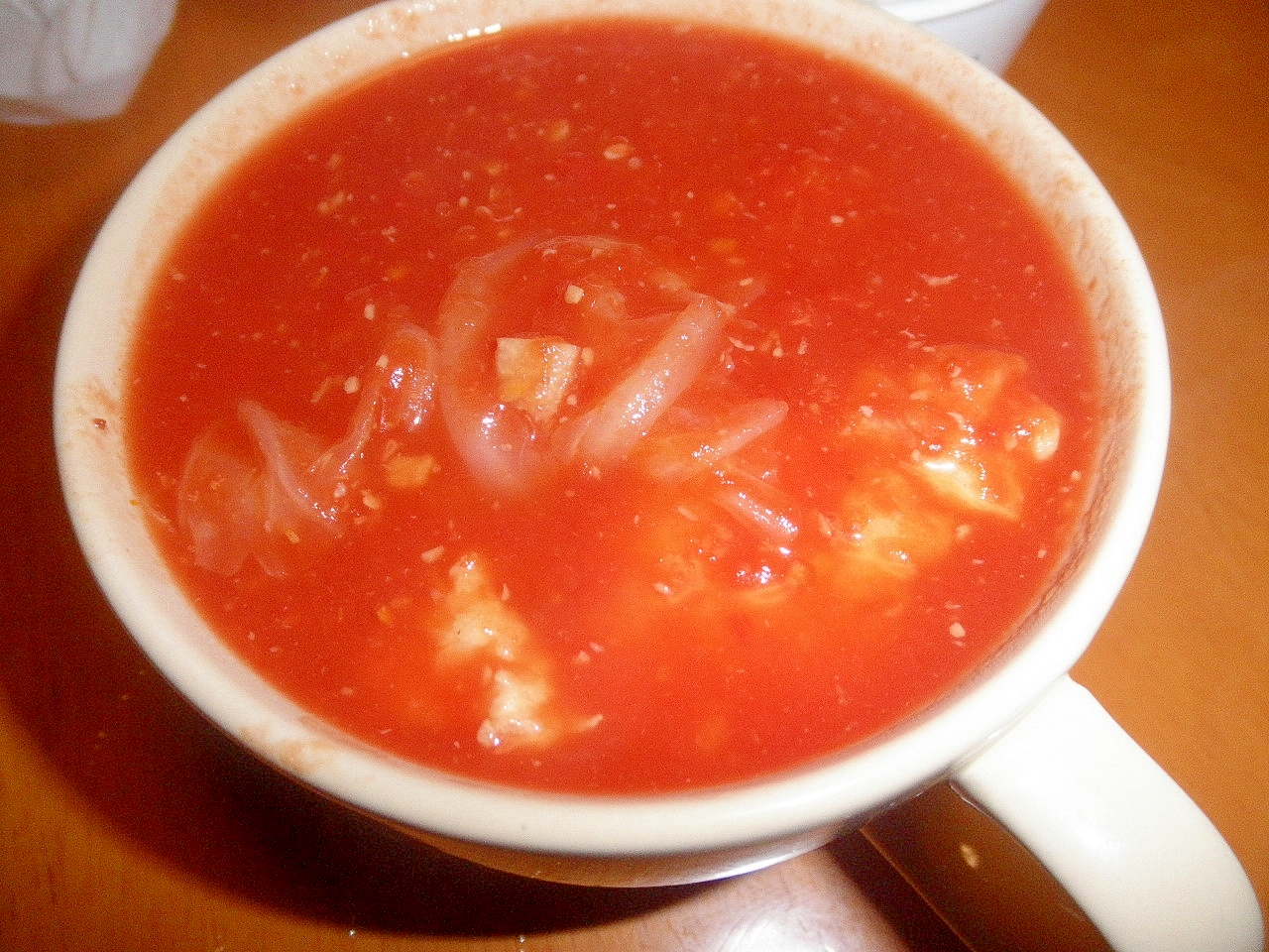 鶏団子と白菜のトマト煮