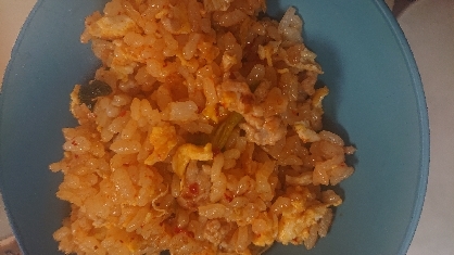 サムギョプサル風キムチ炒飯