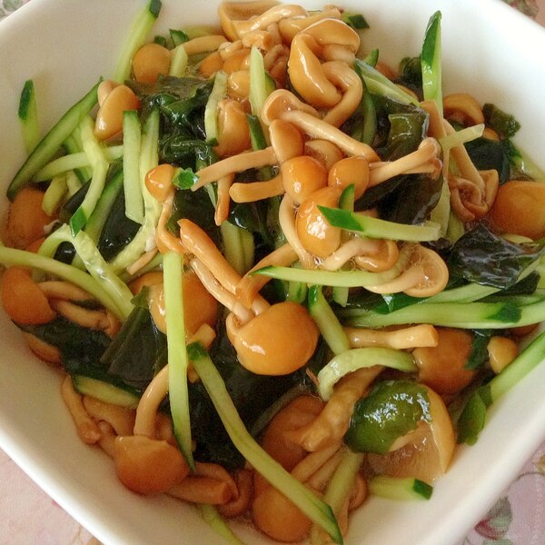 生姜風味 なめことキュウリのポン酢和え レシピ 作り方 By やなママ 楽天レシピ 生姜風味 なめことキュウリのポン酢和え レシピ 作り方 By やなママ 楽天レシピ