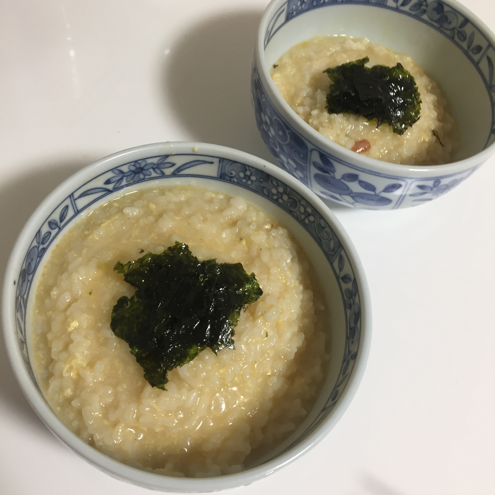 インスタントラーメンの出汁で作る雑炊