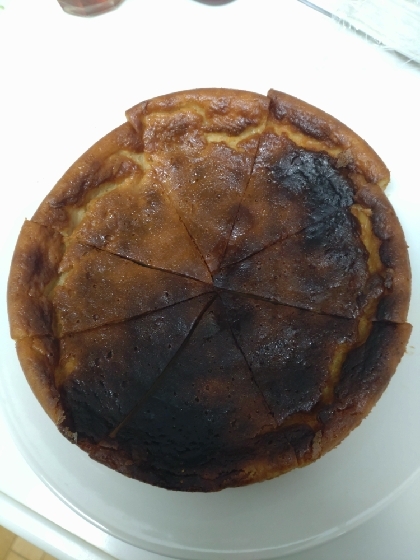 ヨーグルトとHMで超簡単濃厚チーズケーキ