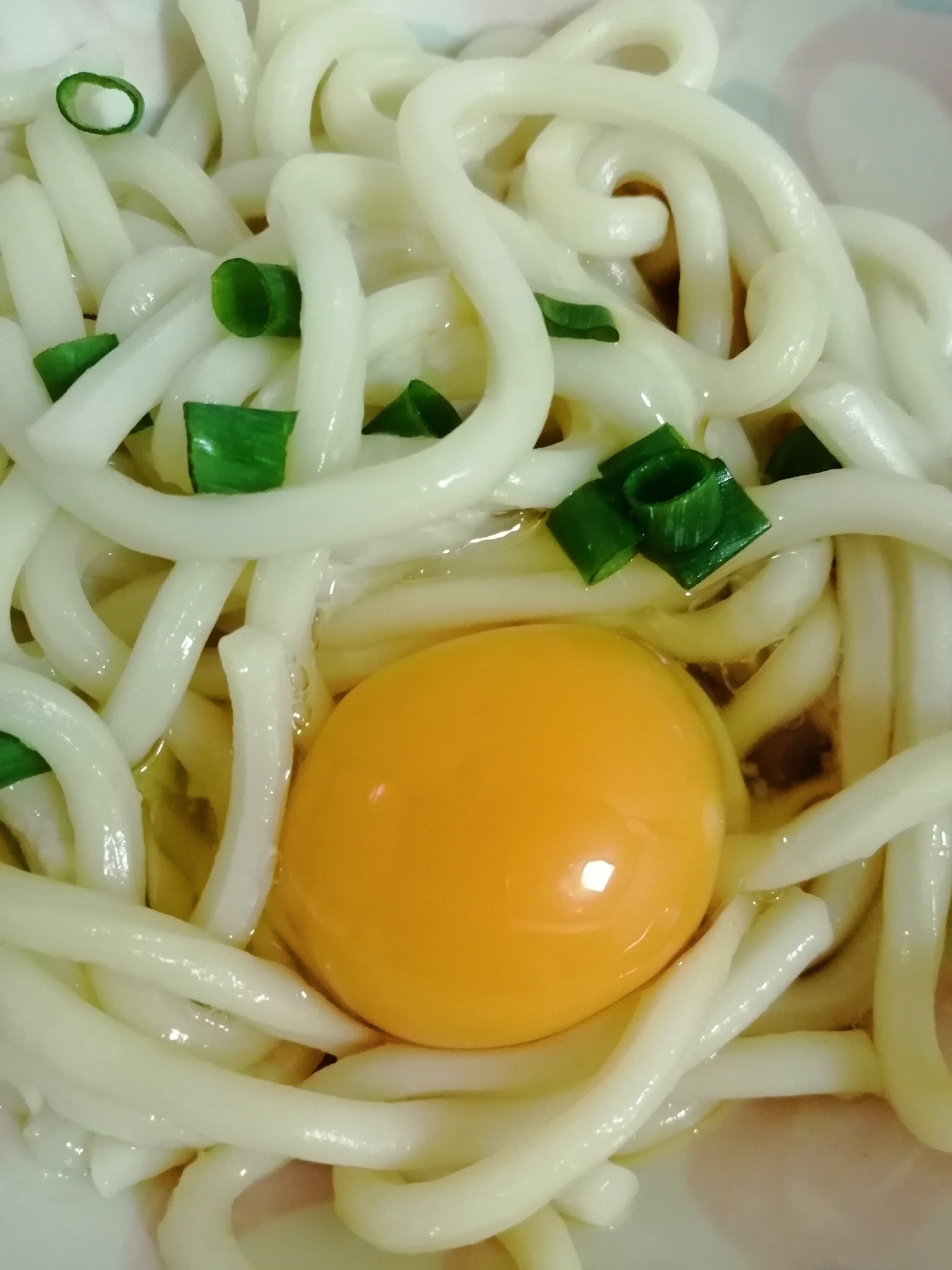 うどんカルボナーラ