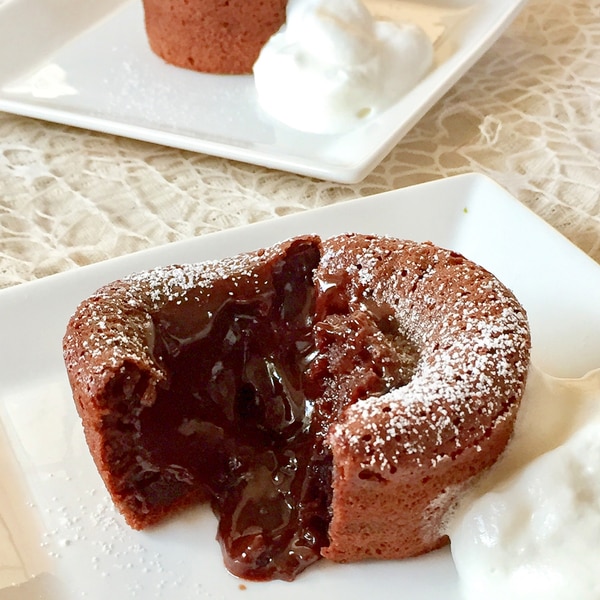 チョコがとろ り フォンダンショコラ レシピ 作り方 By みさきらりんず 楽天レシピ チョコがとろ り フォンダンショコラ レシピ 作り方 By みさきらりんず 楽天レシピ