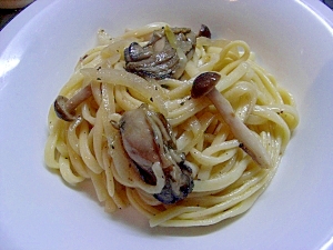 牡蠣のオイル漬けで あっさりパスタ レシピ 作り方 By ゆっきのhahaりん 楽天レシピ