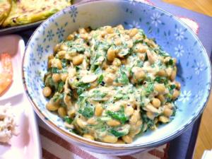 ねばねばっ♪ モロヘイヤツナ納豆