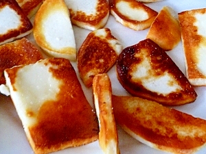 チーズを焼いたら! モッツァレラチーズのバター焼き